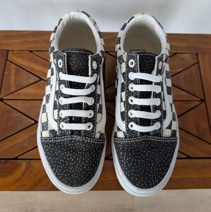 Vans Black and White Checkered Sneakers